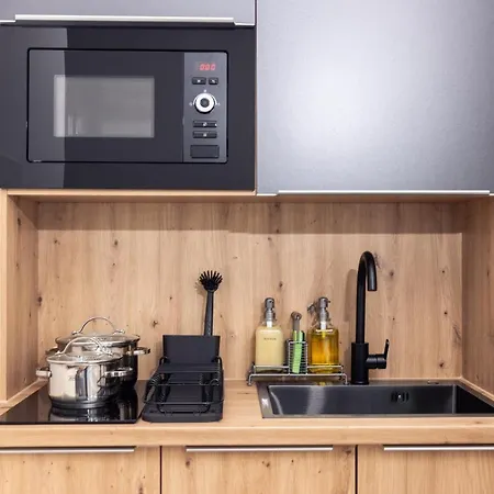 شقة Design - Kitchen, Nespresso & Parking - Messe Dus