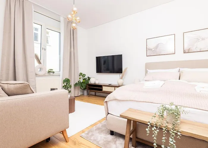 Design-apartment - Küche, Nespresso, Parken - By Lott Living * Duisburg